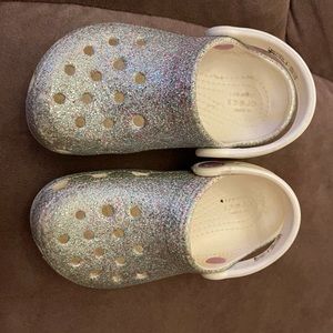 Kids’ Classic Glitter Clog